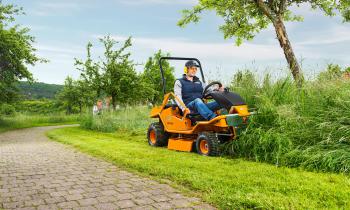AS 920 Sherpa 2WD felülős magasgazvágó (mindentnyíró) 2.Kép