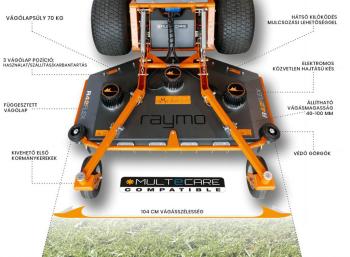 Torpedo távvezérelt napelem-, rézsű- és magasgazvágó 2.Kép