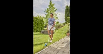 ComfortCut Li Akkumulátoros fűnyíró olló tel.nyéllel és kerékkel 2.Kép