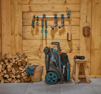 PowerMax Duo 46/36V P4A akkus fűnyíró akkuval 2,5Ah 3.Kép