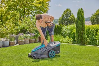 PowerMax Duo 46/36V P4A akkus fűnyíró akkuval 2,5Ah 6.Kép