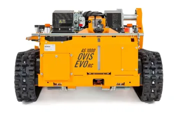 AS 1000 OVIS EVO RC   távirányítású lengőkéses szárzúzó 3.Kép